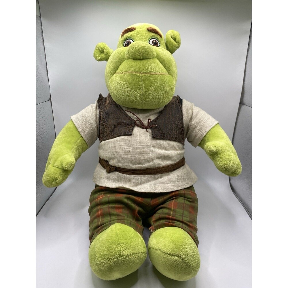 Shrek Plush Stuffed Build A Bear Shrek The Third 2007 - With Outfit, 17”